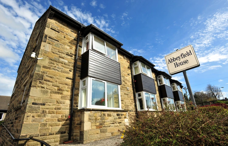The front of Abbeyfield House, Barnoldswick BB18 5JX