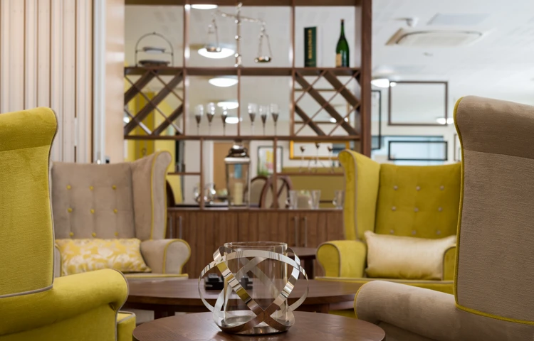 Details of our communal lounge