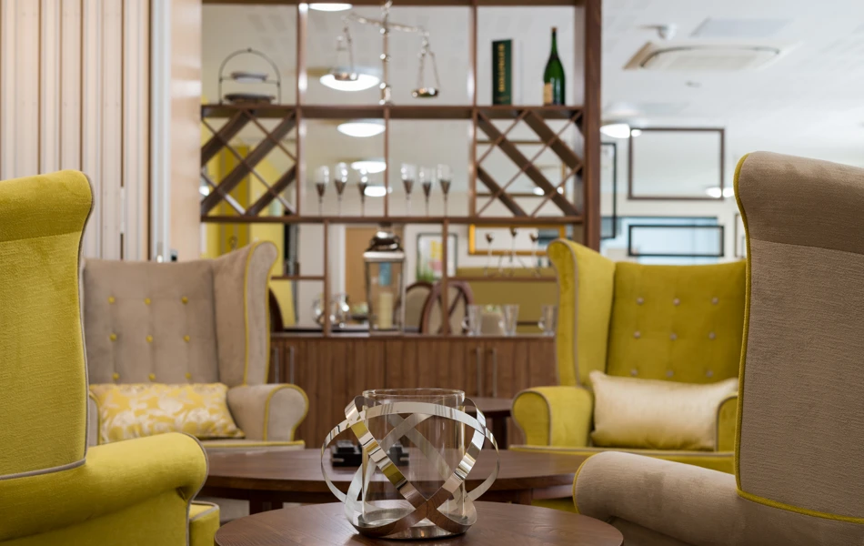 Details of our communal lounge