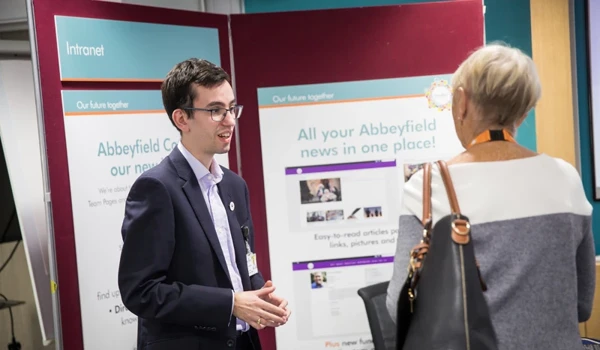 Member Of Staff At Abbeyfield Conference