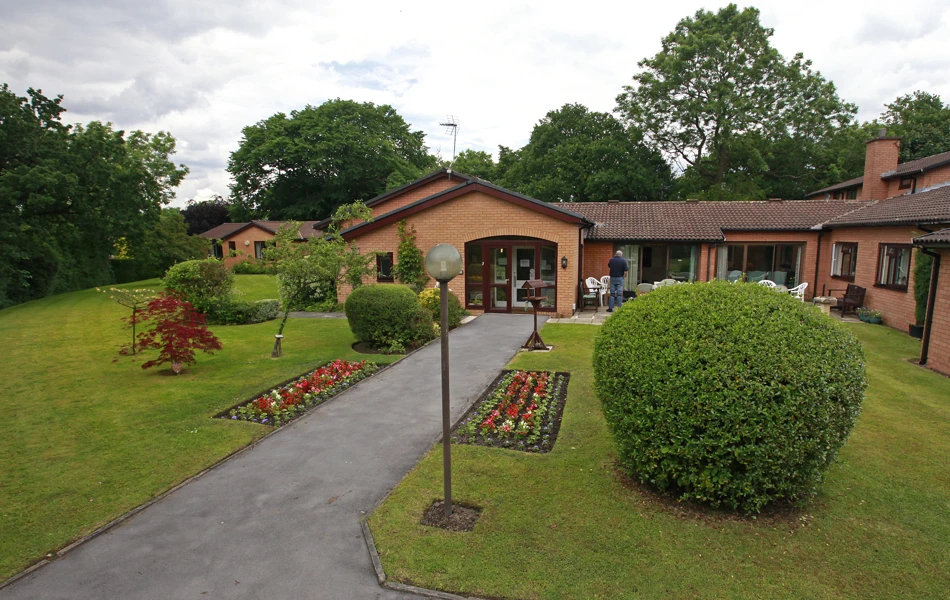 Front aspect of Abbeyfield House, Stockport SK6 8DU