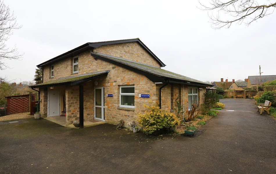 The front of Abbeyfield House, Beaminster DT8 3EQ