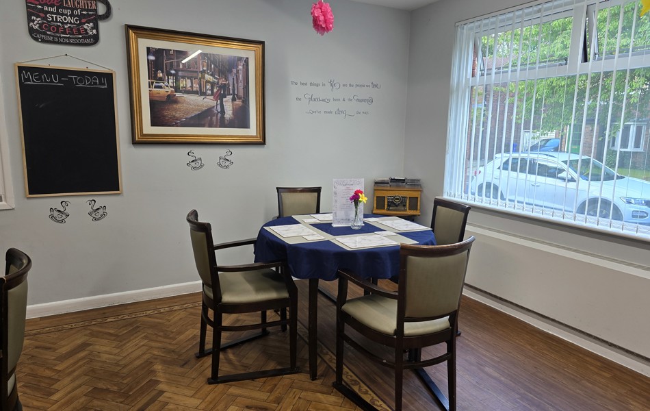 Dining Room Downing House, Manchester M20 4PP