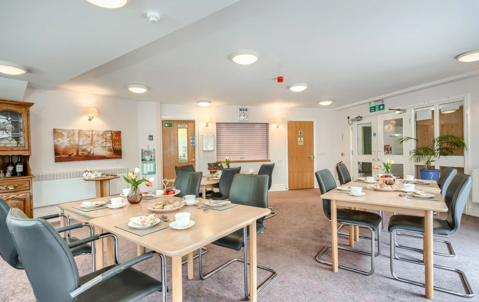 Communal Dining Room At Holloway House
