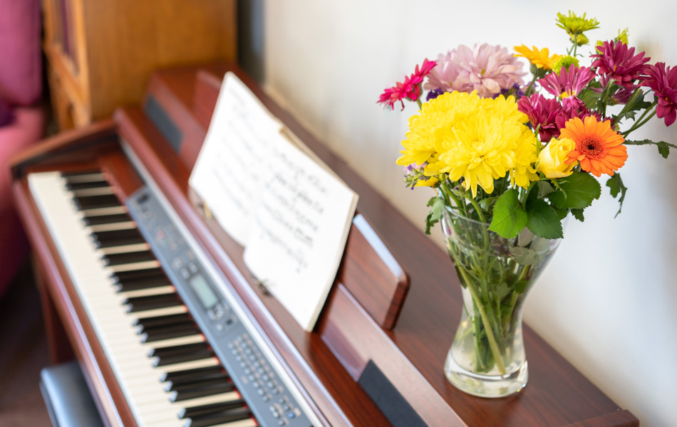 Electric Piano At Carnarvon House