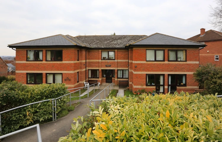 Front of Abbeyfield House, Westbury BA13 3EP