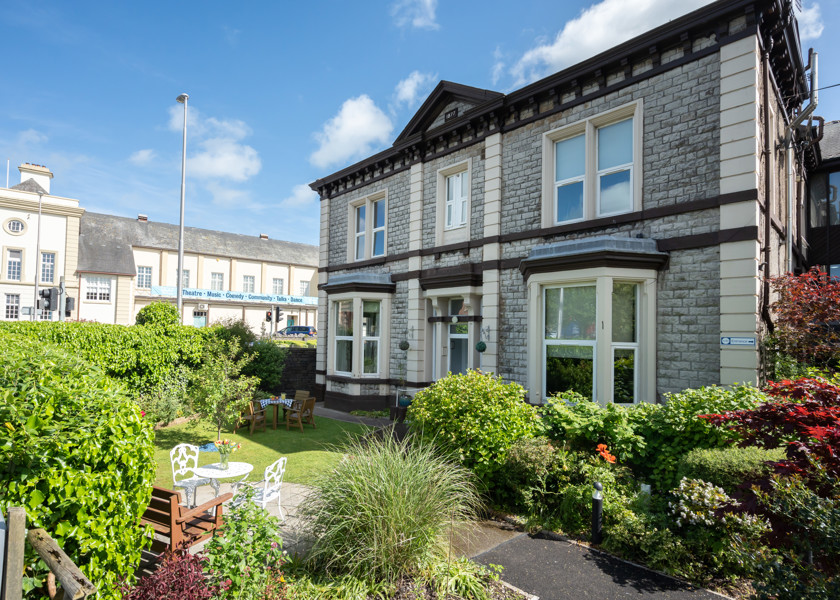 Entrance To Abbeyfield House In Ulverston