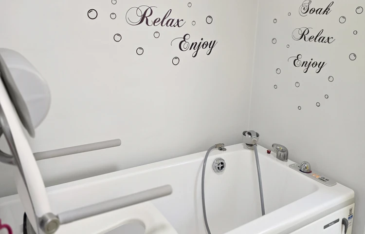 Assisted Bath At Downing House