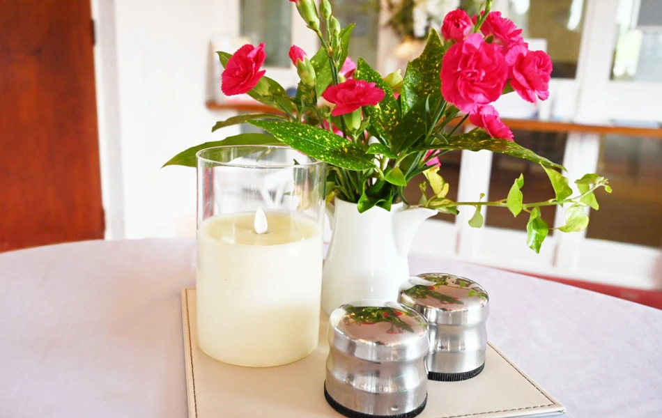 Table Decoration At Abbeyfield House, Settle BD24 9RB