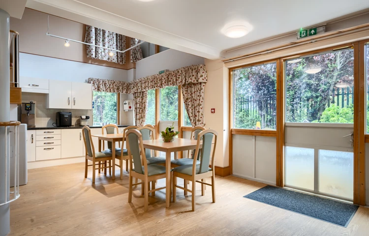 Cafeteria at Abbeyfield House, New Malden KT3 3RL