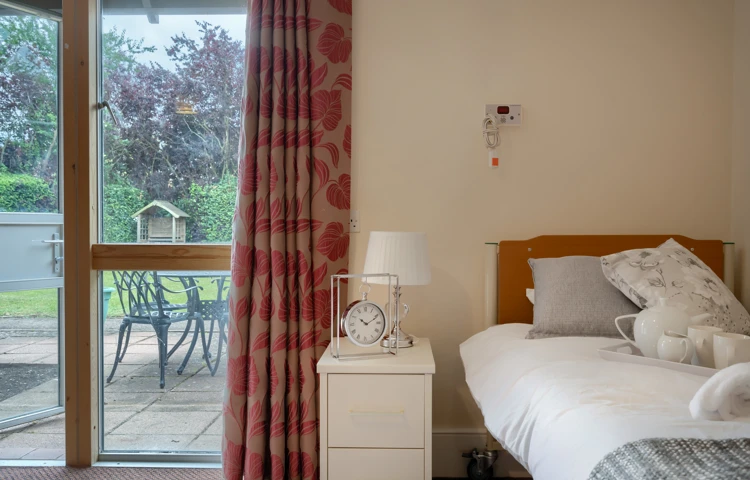 Ground floor bedroom at Abbeyfield House, New Malden KT3 3RL