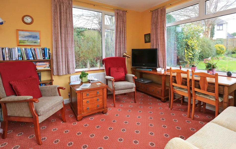 Catch up on some reading in the lounge