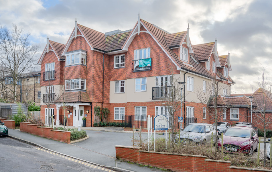 The front of Hale Court, Tunbridge TN4 9QX