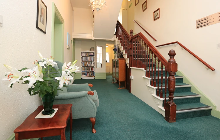Entrance hall of Boldre House