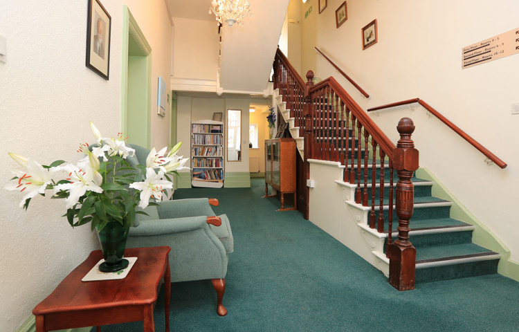 Entrance hall of Boldre House