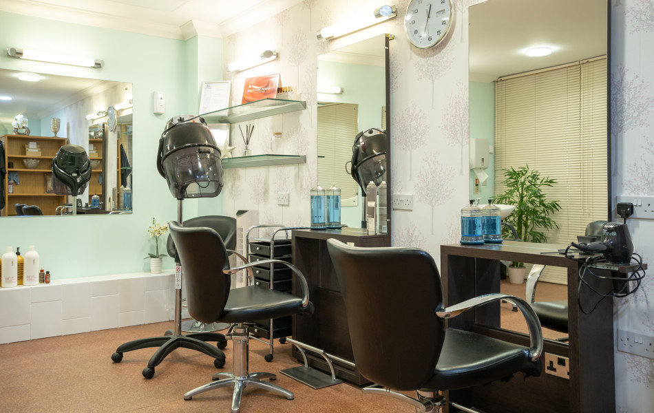 View of the hair salon at Griton Green