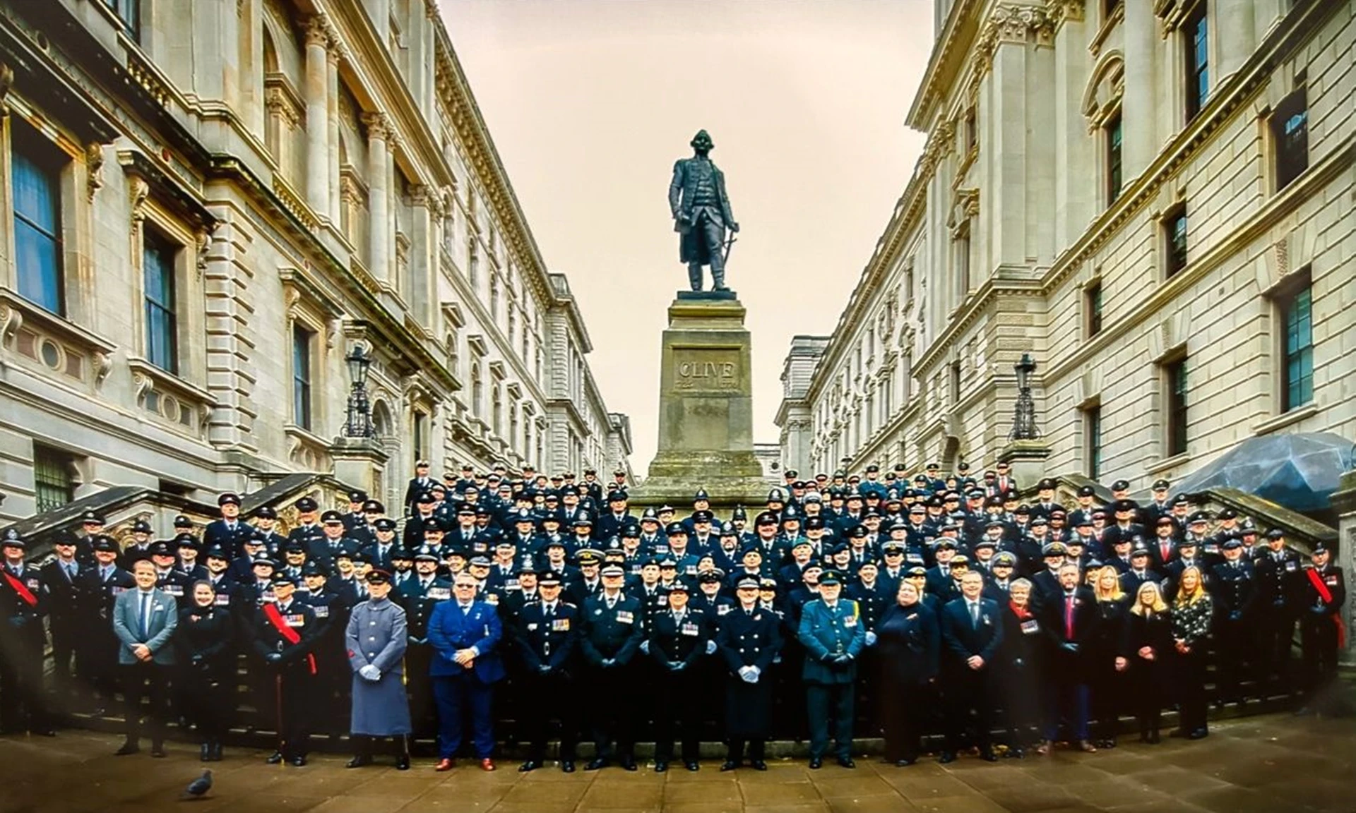 Phil at the Remembrance Day Parade