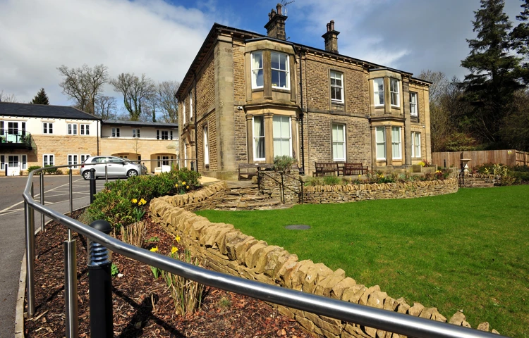 Road leading to the Woodlands House, Skipton