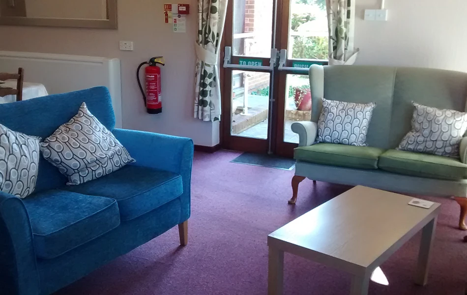 lounge at Abbeyfield House, Westbury BA13 3EP
