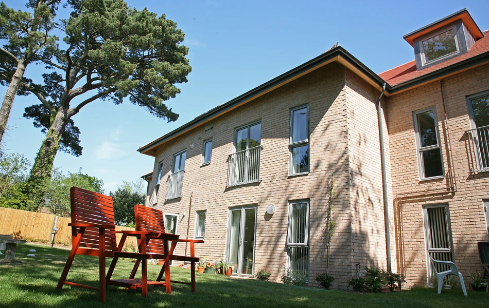 The outside of Abbeyfield Court, Southampton SO31 6BF (1)