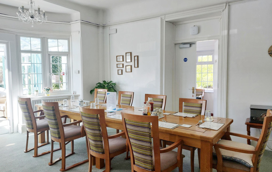 Communal Dining Room Where Residents Can Share Meal Times Together