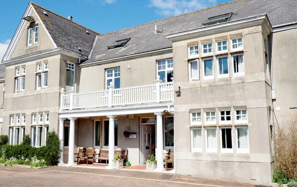 Front view of Hill House, Honiton