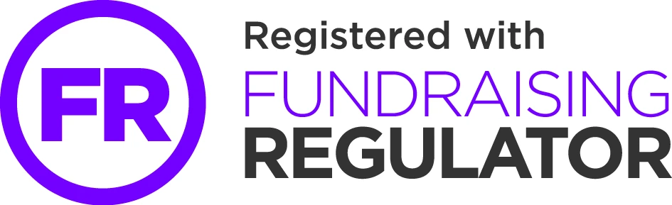 Registered with Fundraising Regulator Logo