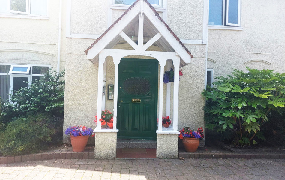 Front Door At Abbeyfield House, Havant PO9 2SS