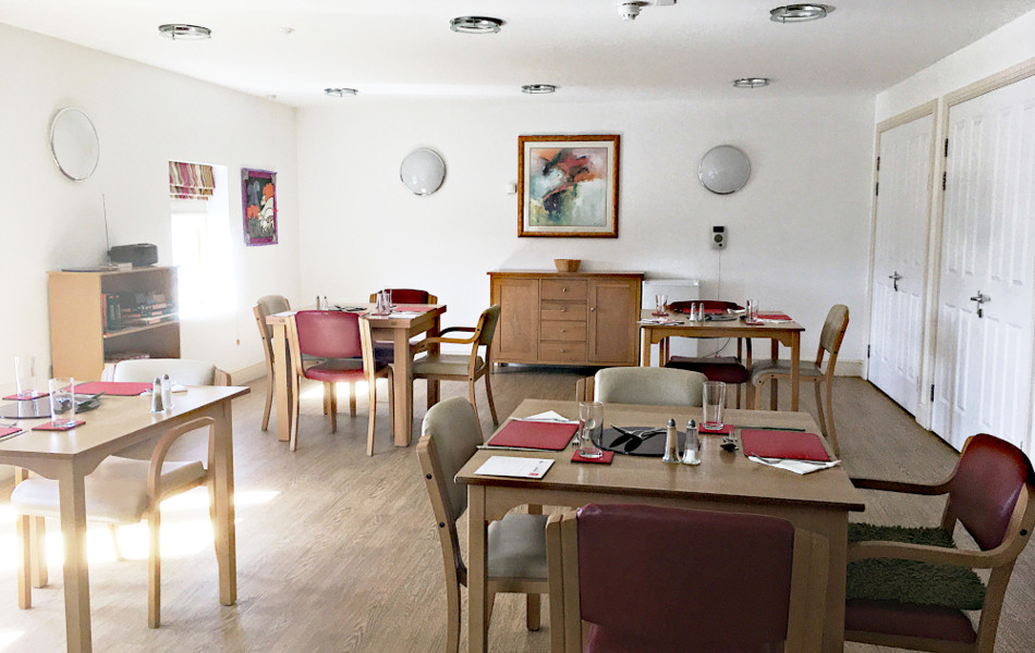 Communal Dining Room For Residents To Enjoy